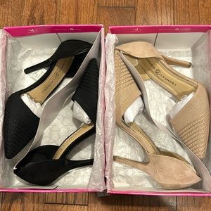 2 pair of ladies size 7.5 heels from Chinese laundry